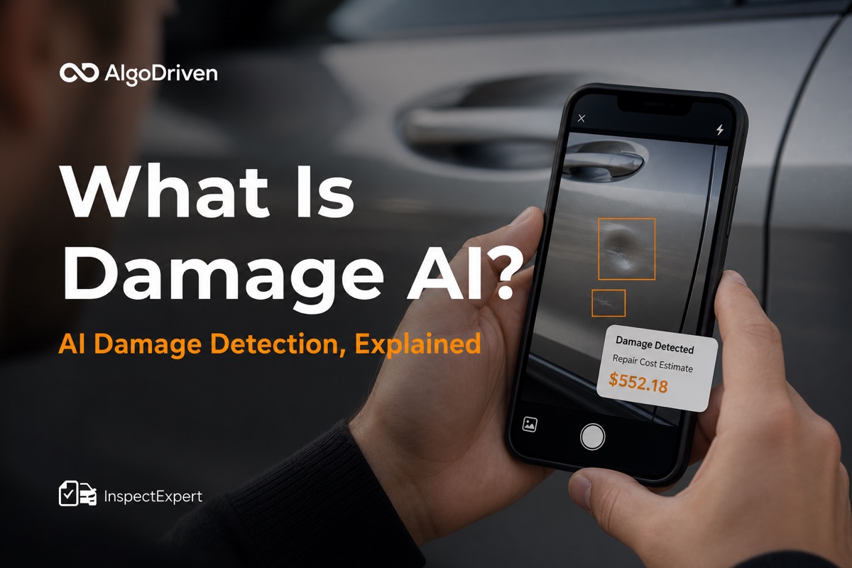 What Is Damage AI? How AI Damage Detection Works in Vehicle Appraisals — cover image